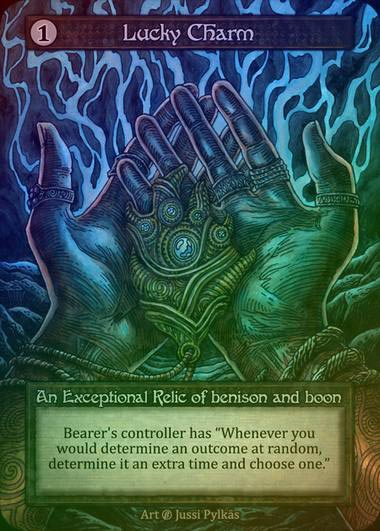 【FOIL】[Artifact] Lucky Charm [beta-Exceptional]